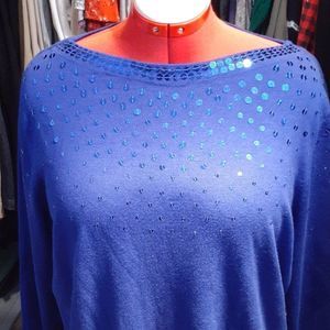 Ruby Rd. Woman 1X Boatneck 3/4 Sleeve